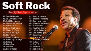 Download Lagu Phil Collins, Elton John, Lionel Richie, George Michael, Eric Clapton - Best Soft Rock Songs EVER MP3