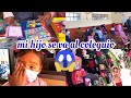 🚨Primer día de clases de mi hijo 🥺compramos útiles escolares para mi hija