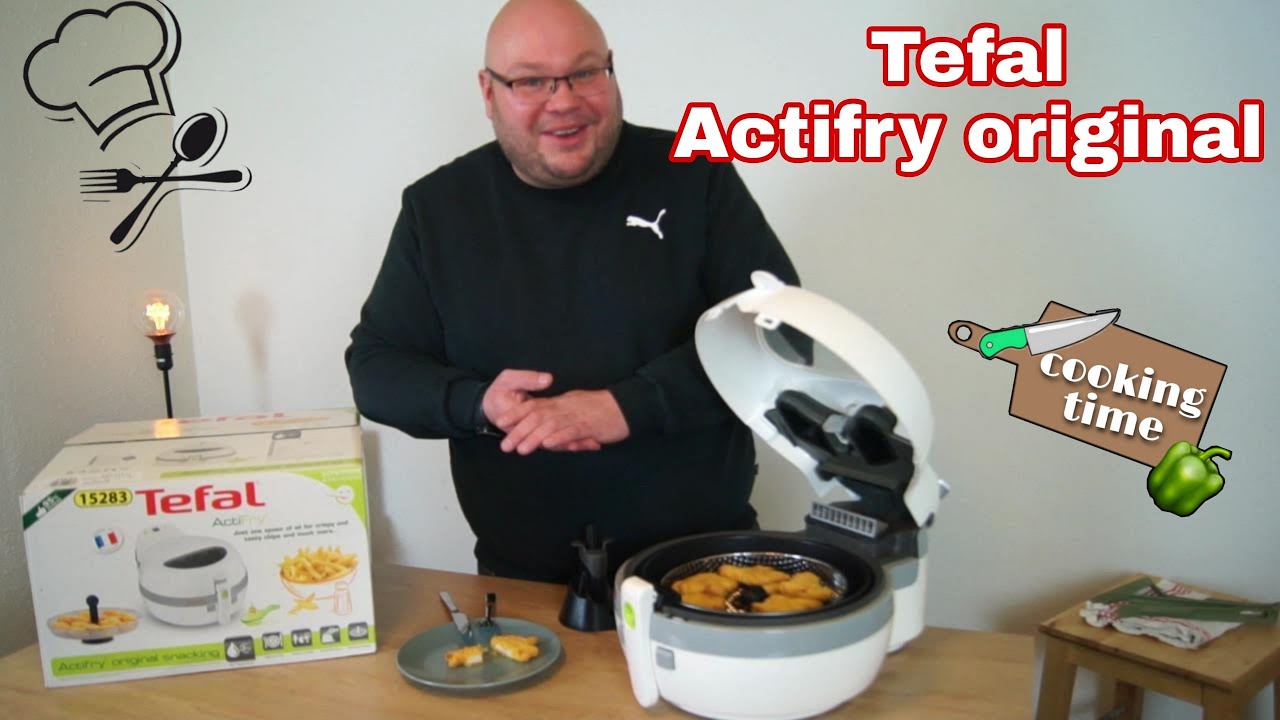 Tefal actifry Heißluftfritteuse im Test Review / Tefal actifry original  Fritteuse FZ71 - YouTube