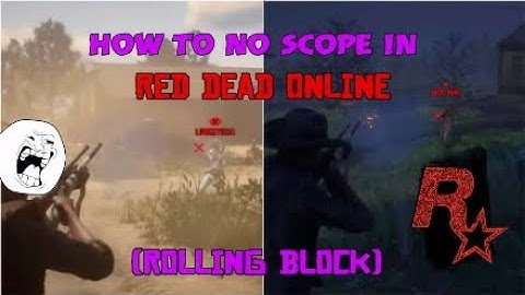 How To No Scope In Red Dead Online!! (ROLLING BLOCK)