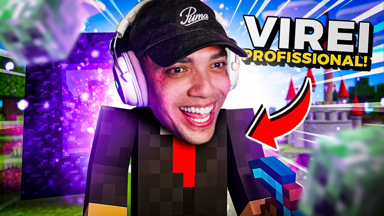 COMPREI UM CURSO DE MINECRAFT E AGORA EU SOU MUITO BOM NO JOGO!