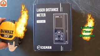 CIGMAN CD-60 Laser Distance Meter - Worth IT? - Limited Time Discount