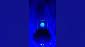 A Minecraft hologram cube! #Minecraft #3D #Cube #Gift #Cool #hologram #nostalgia