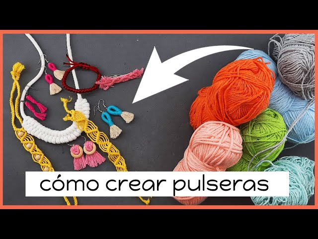 Cuál es el MEJOR HILO para Pulseras y Pendientes de macramé❓ [Descubre  nuevos TIPOS DE HILOS] 