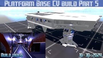 Empyrion Galactic Survival - Platform Base CV build part 5