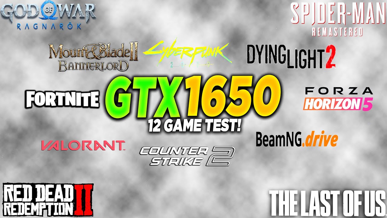 GTX 1650 + i5 10400F - Test in 12 Games in 2025 - YouTube