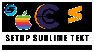 Setup Sublime Text On Mac For C - C Programming