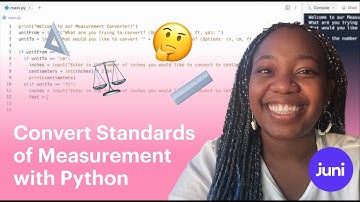 Convert Standards of Measurement with Python