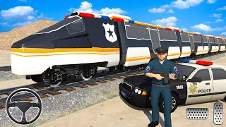 محاكاة قطار الشرطة 3D - النقل في السجون - محاكي القيادة - العاب سيارات - ألعاب أندرويد