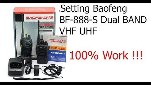 HOW TO PROGRAM VHF CHANNEL ON BAOFENG BF888s 100% Work