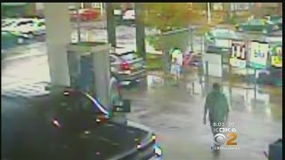 Surveillance Video Shows Couple Overdosing With Small Kids In Van