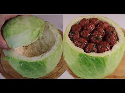 Video: Fırında lahanalı turta için lezzetli tarifler