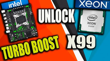 HOW TO UNLOCK TURBO BOOST ON ANY XEON X99 MOTHERBOARD!