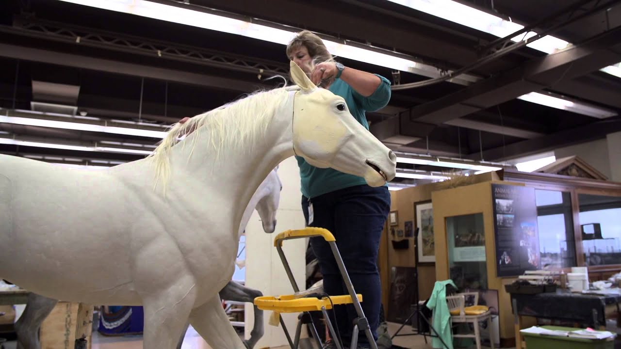 Crossroads of Civilization - Creating the Exhibit's Arabian Horses