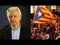 As Catalonia Plans Independence from Spain, Julian Assange Advises Organizers on Secure Messaging