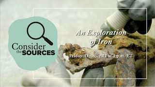 Consider the Sources: An Exploration of Iron