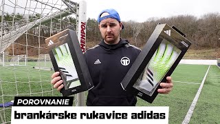 Porovnal som brankárske rukavice od adidasu