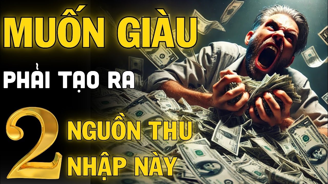 Outline Video DÙ NGHÈO CỠ NÀO CŨNG PHẢI TẠO RA 2 NGUỒN THU NHẬP NÀY ĐỂ ĐẢM BẢO SỰ GIÀU CÓ