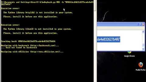 Md5 ေတြကို findmyhash.py နဲ႕ decrypt လုပ္နည္း