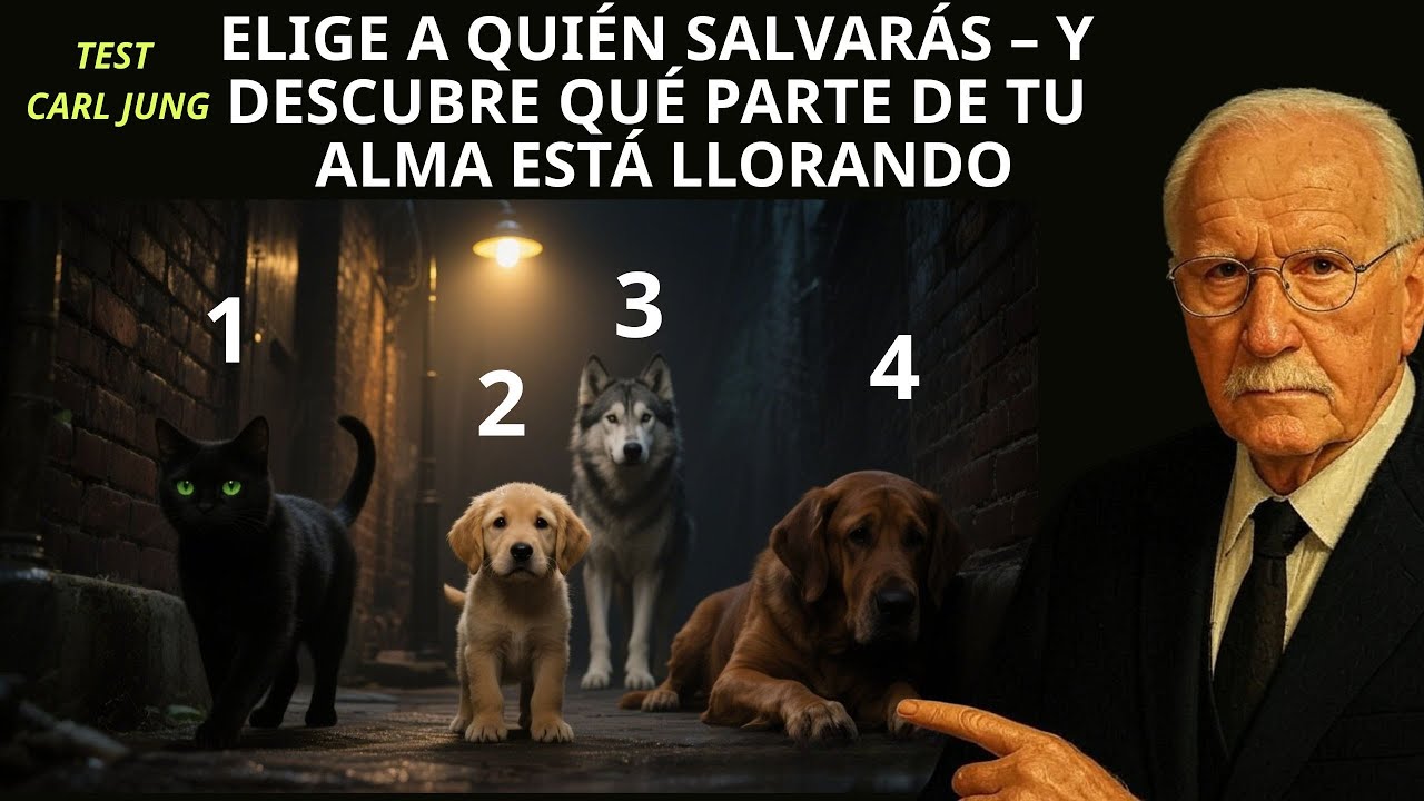 ¿A QUIÉN SALVARÍAS DE LA LLUVIA El test de Jung revela qué parte de tu alma está lloran