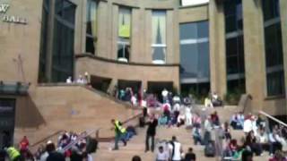 Opera Singer outside Royal Concert Hall