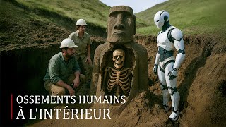 Robot Tesla a scanné les statues Moai de l'île de Pâques — Et a trouvé des OSSEMENTS HUMAINS DEDANS