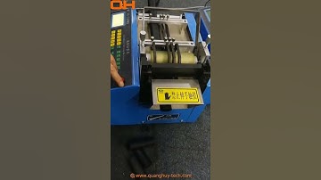 Cắt ống nhựa nhềm PVC với máy cắt vật liệu mềm