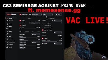 VAC LIVE Flagged the Primordial User… But Not Me 👀 | CS2 HVH Semirage (Memesense)