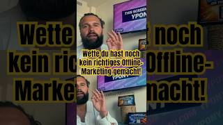 🚨 Wette du hast noch kein richtiges Offline-Marketing gemacht!🚀Marvin Kruz Mr. Offline Advertising