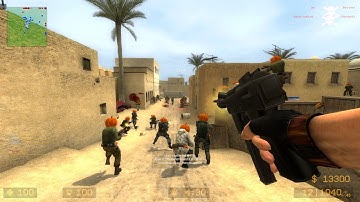 Counter-Strike: Source Zombie Mod by ElitE HunterZ - zm_dust2_64_v1 ~ (Nova HunterZ player)