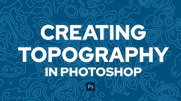 Creating A Topographic Map Pattern in Photoshop | MADE EASY