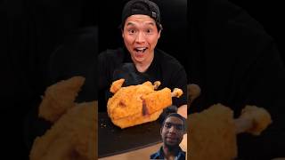 Deep Fried Minecraft Chicken #shorts