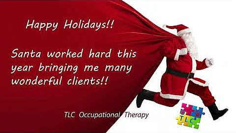 TLC Occupational Therapy Christmas 2021