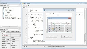 Lesson 6 from my new book Introduction to Lazarus IDE - Part II. Component TCalculatorDialog