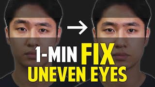 Fix Uneven Eyesfacial Asymmetry In 1-Minutebalancing Exercise