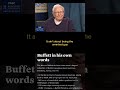 [METAL] Buffett in his own words #heavymetal #wallstreet #hardrock #warrenbuffett