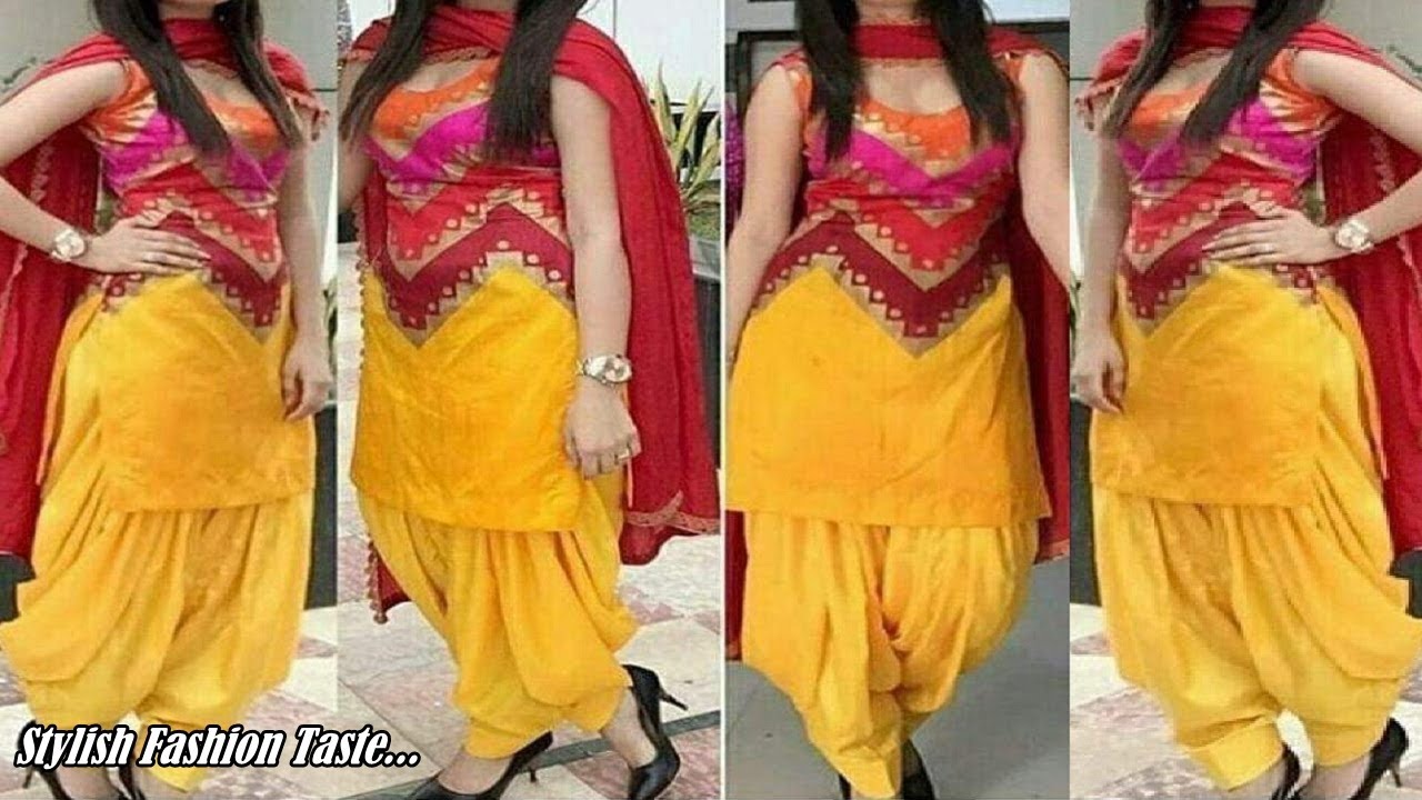 punjabi suit pant plazo