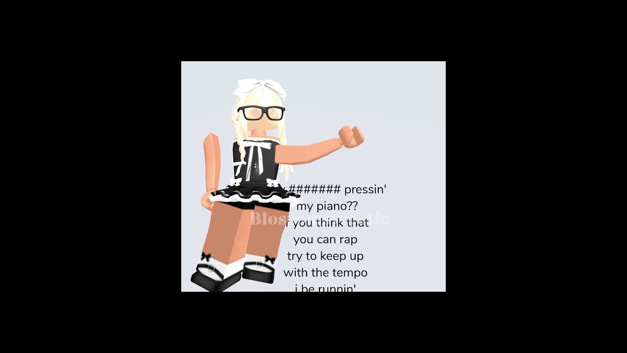 Idk What To Write Roblox Trend Piano