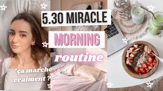 5.30 AM MORNING ROUTINE 2021 (pour me sentir bien et être productive)