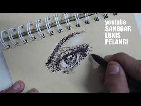 Video: Cara Menggambar Dengan Pen Mata