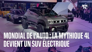 Mondial de l'Auto Paris 2022: la mythique 4L revient en version SUV électrique