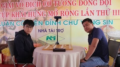 Lại Lý Huynh ( Hội Quán QQ ) vs Nguyễn Hoàng Tuấn ( Nha Khoa TN) | Vòng 7 Khải Hưng Open 2019