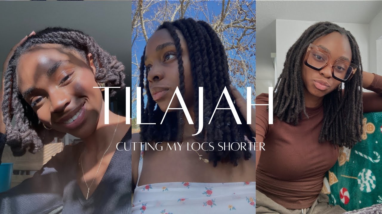 DITL Vlog - Cutting My Locs Shorter | Growing Healthier Locs &amp; Making ...