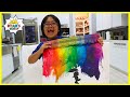 DIY Crayon Melting Art for Kids with Ryan!!!