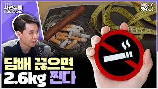 [시선집중] 금연하면 평균 2.6kg 증가... 흡연자들 더 짜고 더 달게 먹는 경향 있어  이용주 뉴스캐스터[여기도잇슈], MBC 240514 방송