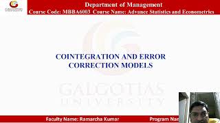 MBBA6003, Advance Statistics and Econometrics, Stationarity and Non-stationarity Time Series