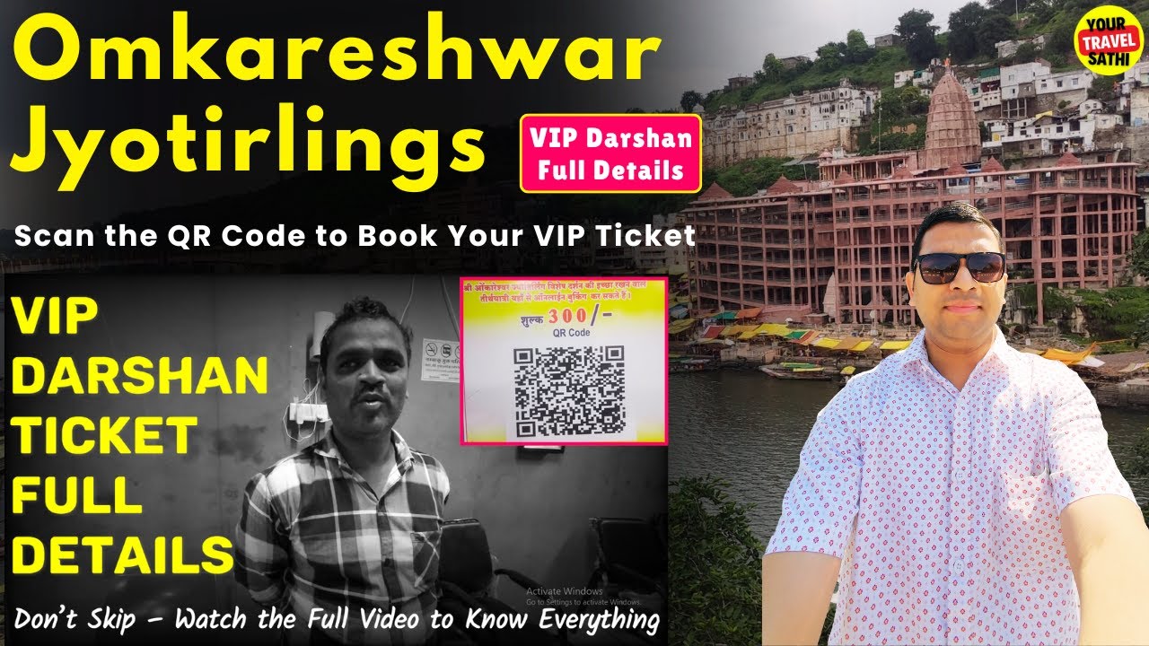 Omkareshwar Jyotirlinga VIP Darshan Full Details | Ujjain Omkareshwar Mamleshwar Jyotirlinga Temple