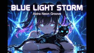 Heavy Blue Light | 1-Hour Cyberpunk Synthwave Visualizer | Astra Neon Groove