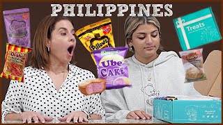 Tasting Snacks from PHILIPPINES .Treats Subscription Time.