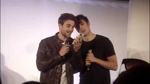 Panel Nate Buzolic y Daniel Sharman BloodyNightCon 2016 Barcelona (1)